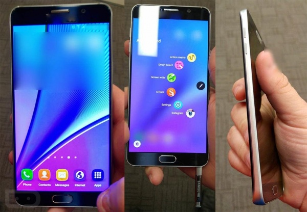 В интернет появились качественные фото Samsung Galaxy Note 5