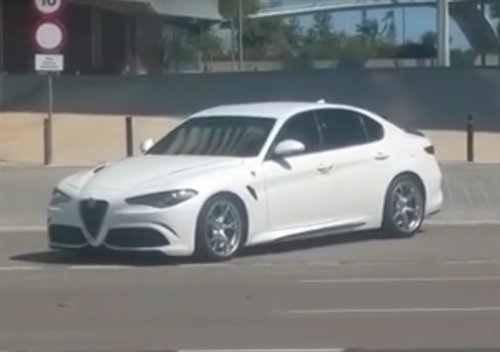 На публике вновь появилась Alfa Romeo Giulia QV