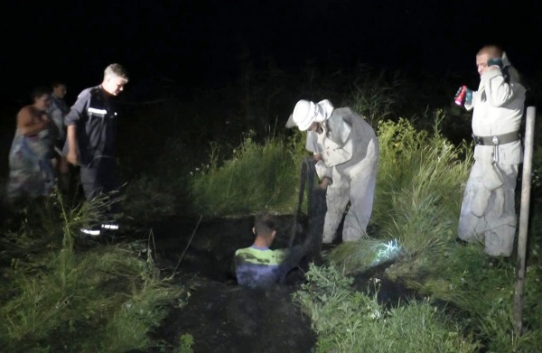 В Запорожской области спасателей вызвали ради коровы