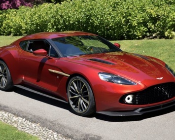 Эксклюзивное купе Aston Martin Vanquish Zagato представили в Мексике