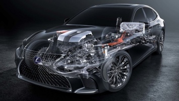 Появилась информация о технических характеристиках Lexus LS 500h