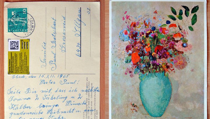 В Швейцарии почта доставила открытку, отправленную 50 лет назад
