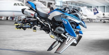 Летающий мотоцикл - концепт от BMW Motorrad и Lego