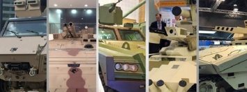 Уникальный вертолет "Комбат" и БТР "Фантом" произвели фурор на выставке в Эмиратах