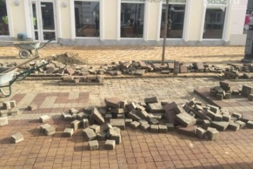 Поклонская о реконструкции центра Симферополя: Это халатность! (ФОТО)