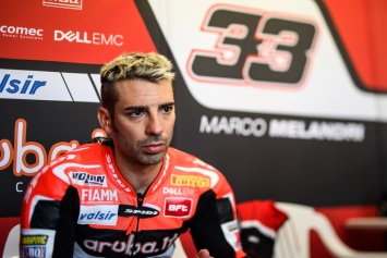 WSBK: Марко Меландри объяснил причины падения в первой гонке сезона