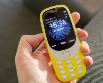 Долгожданное возвращение кнопочного телефона Nokia 3310 россиян разочаровло