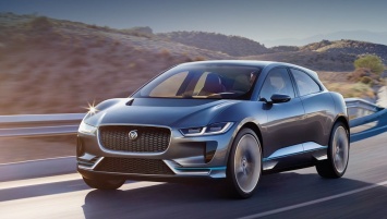 Jaguar представит свой электриеский кроссовер I-Pace