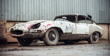 Скелеты в сарае: За ржавый 1962 Jaguar E-Type просят за 2,7 миллиона рублей