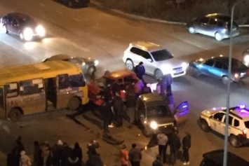 На Котовского в Одессе произошла авария с участием беременной женщины (ФОТО)