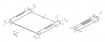 Apple изобрела футуристический гаджет-свиток со скручивающимся дисплеем