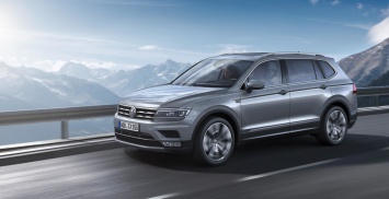 Официально представлен семиместный кроссовер VW Tiguan Allspace