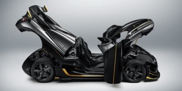 Koenigsegg показал «Грифона» с отделкой 24-каратным золотом