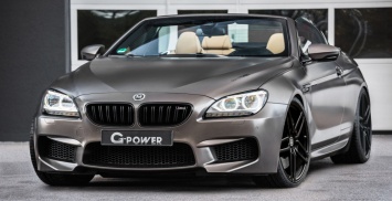 Ателье G-Power «выкатило» 800-сильный кабриолет BMW M6 Convertible