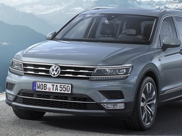 Volkswagen представил семиместный вариант кроссовера Tiguan