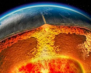 Ученые увеличили температуру мантии Земли до 1400 градусов