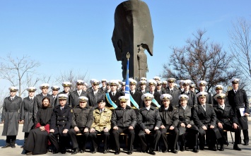 Одесса: прошел выпуск будущих военных-моряков