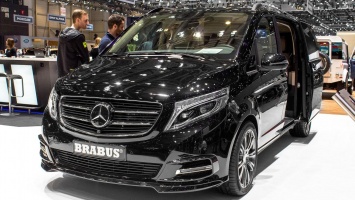 В Женеве будет представлена роскошная тюнинг-версия Mercedes-Benz V-Class от Brabus