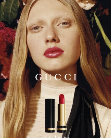 Украинская модель стала лицом Gucci Beauty