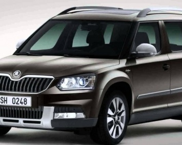 В Сеть попали фотоснимки Skoda Yeti