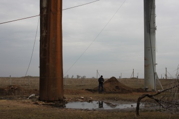 В Нечаянской сельской общине установили новую водонапорную башню