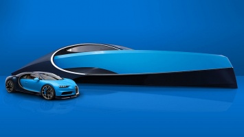 Новый шедевр компании Bugatti будет мчаться по океанским волнам