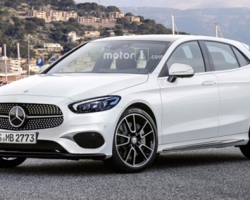 Новый Mercedes A-Class заметили на тестах в Финляндии