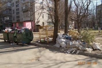 Херсонец за мусор схлопотал штраф (фото)