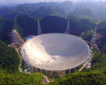 Китайские ученые создали самый большой в мире радиотелескоп для туристов
