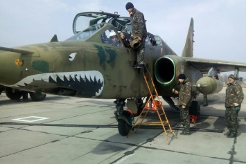 Николаевские летчики отработали условное поражение воздушных целей