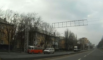 В Донецке произошло ДТП с участием автобуса (ФОТО)