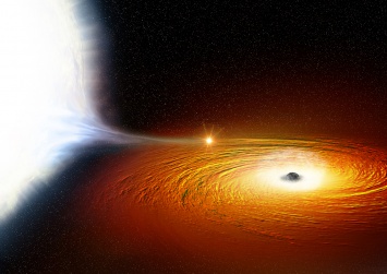 Астрономы обнаружили ближайшую к черной дыре звезду