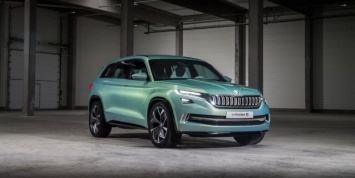 Первый электромобиль Skoda покажут в апреле