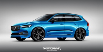 Опубликован рендер Volvo XC60 Polestar