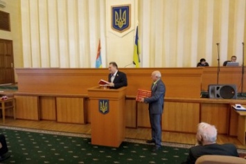 Юрий Бузько от имени руководства Черноморска поздравил Организацию Ветеранов Одесской области с юбилеем