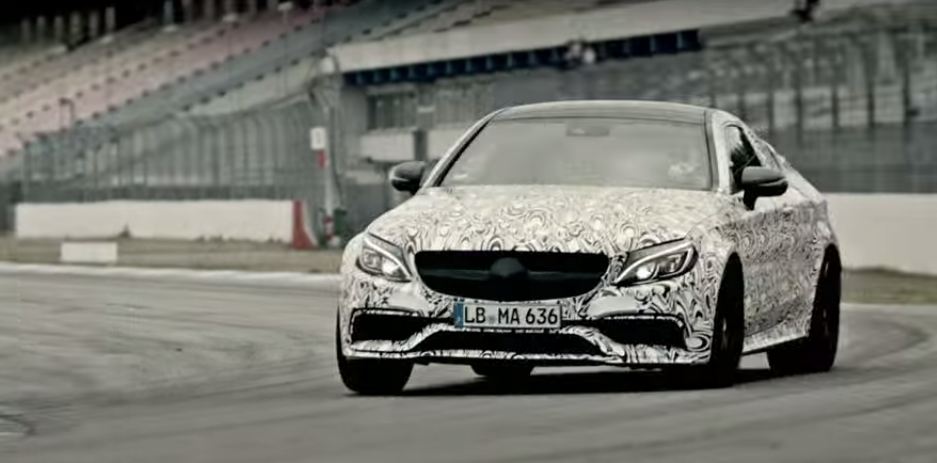 Mercedes-AMG C63 Coupe в очередном видео-тизере