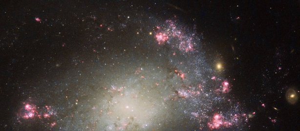 В созвездии Кита расположена спиральная галактика - NASA