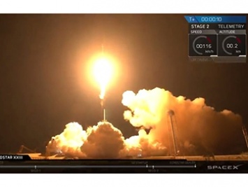 SpaceX в третий раз за год с успехом запустила ракету