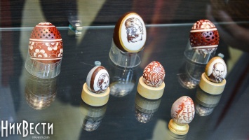 В Старофлотских казармах открылась выставка декоративных писанок «Кружевная Пасха»