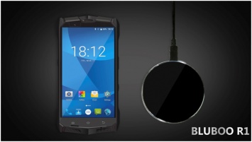 BLUBOO R1 - первый защищенный смартфон с функцией беспроводной зарядки