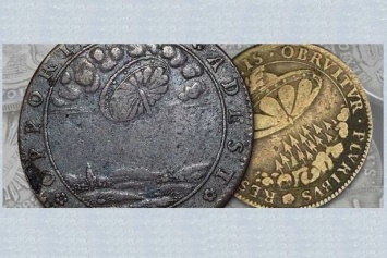Французская монета XVII века подтверждает появление НЛО на Земле