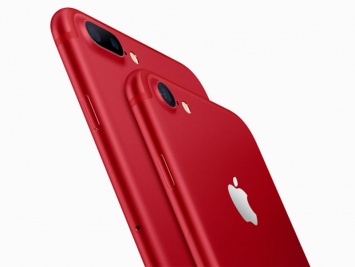 Apple официально представила iPhone 7 и iPhone 7 Plus (PRODUCT)RED Special Edition