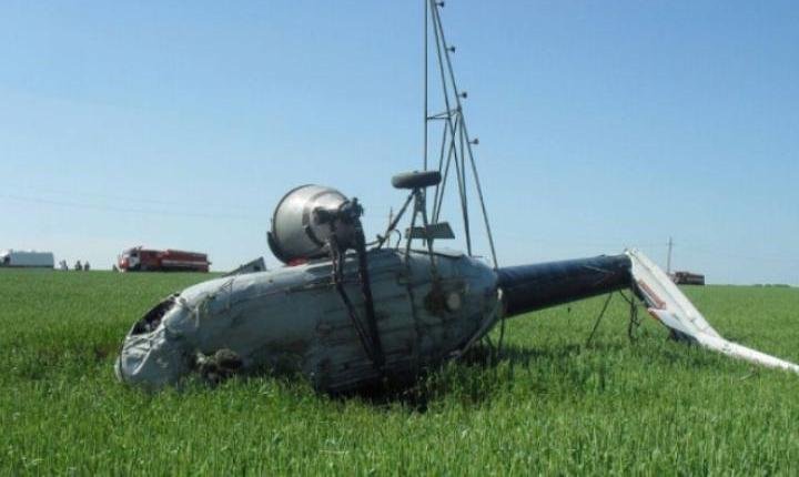 В Кировской области вертолет Ми-2 рухнул при посадке