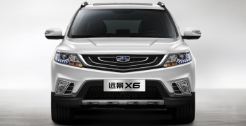 Кроссовер Geely Vision X6 оснастят новым турбомотором