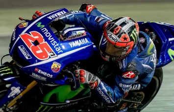 MotoGP QatarGP FP1: Виньялес ставит рекорд круга, а Honda теряет двигатель