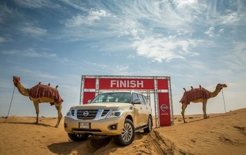 Nissan предложил ввести в арабском мире... верблюжью силу (ВИДЕО)