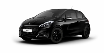 На рынок выходит особый хэтчбек Peugeot 208 Black Edition