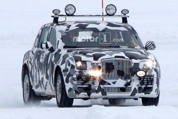 Секретный лимузин Путина тестируют на снегах Швеции
