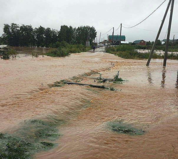 Деревня в Пермском районе оказалась под водой