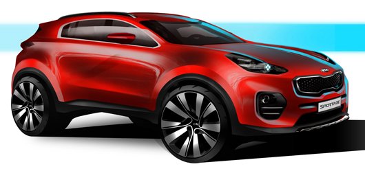 Новое лицо Kia Sportage (ФОТО)